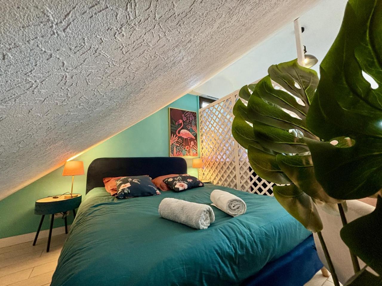 -Tropical Studio- Paisible Parking Wifi Lave-Linge Quimper Exterior foto