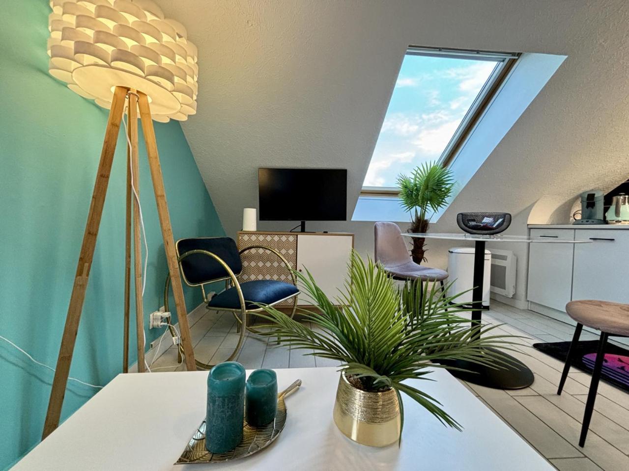-Tropical Studio- Paisible Parking Wifi Lave-Linge Quimper Exterior foto